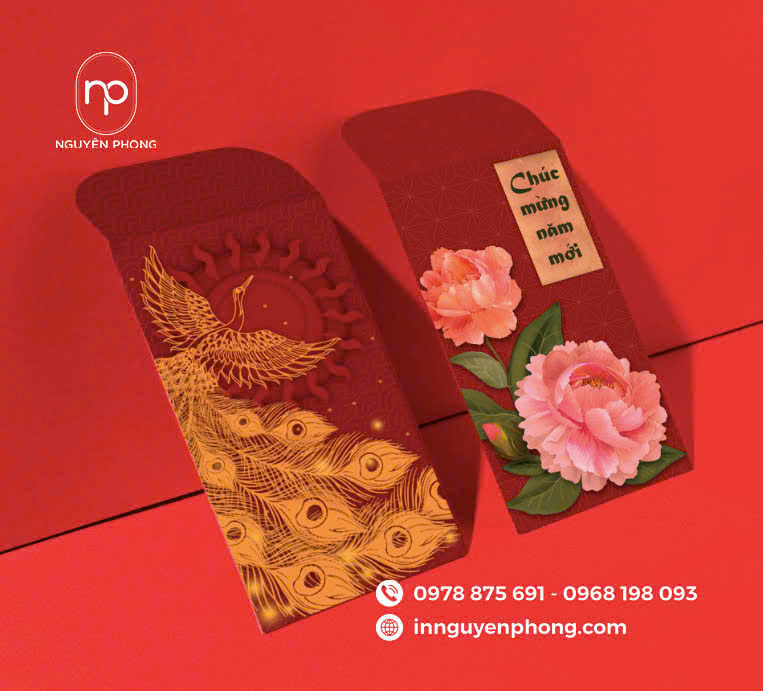 Có nhiều kích thước in lì xì